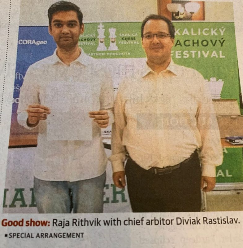 Second Chess Grand Master from BSRKV